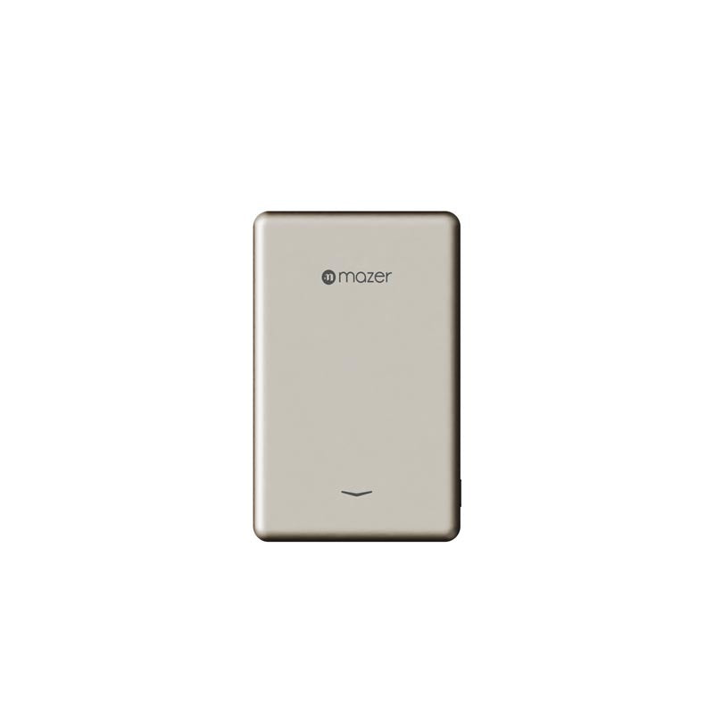 Mazer M-MagAir19-TN 5000mAh PD20W Qi2 Compatible Power Bank (Titanium)
