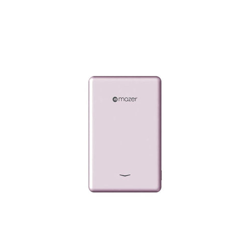 Mazer M-MagAir19-PK 5000mAh PD20W Qi2 Compatible Power Bank (Pink)
