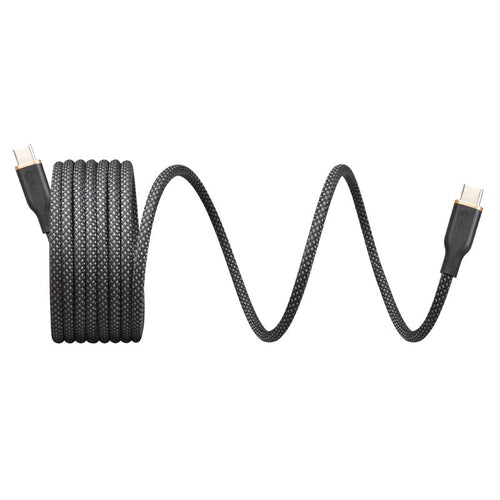 Mazer M-COBRA-C1240-BK 240W C to C Magnetic Cable 1M (Black)