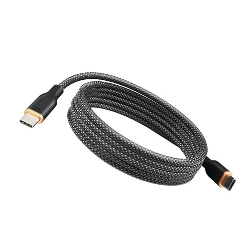 Mazer M-COBRA-C1240-BK 240W C to C Magnetic Cable 1M (Black)