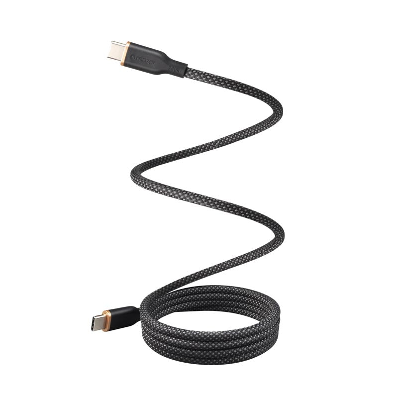 Mazer M-COBRA-C2240-BK 240W C to C Magnetic Cable 2M (Black)