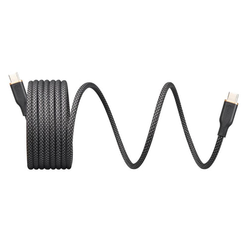 Mazer M-COBRA-C2240-BK 240W C to C Magnetic Cable 2M (Black)