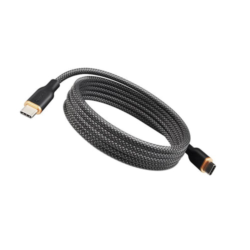 Mazer M-COBRA-C2240-BK 240W C to C Magnetic Cable 2M (Black)