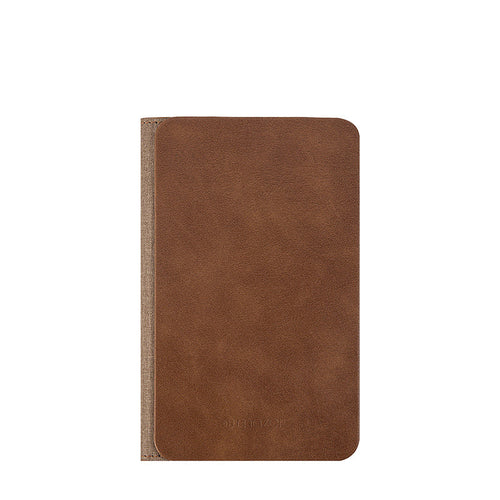 Mazer M-1Tag-Passport-BW/FindMY Passport Holder with Rechargeble Battery (Brown)