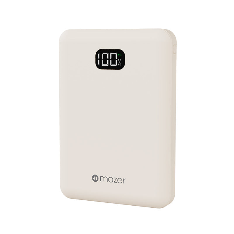 Mazer M-Pocket8.0V5-CR 8000mAh PD20W PocketCharge Powerbank (Cream)