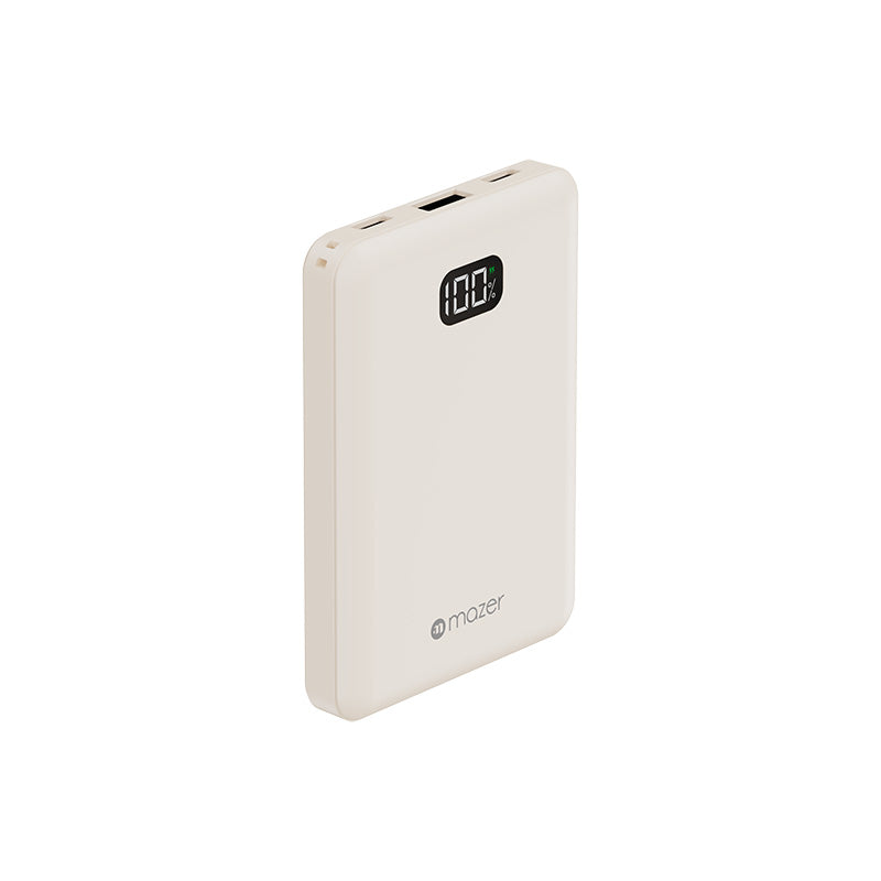 Mazer M-Pocket8.0V5-CR 8000mAh PD20W PocketCharge Powerbank (Cream)