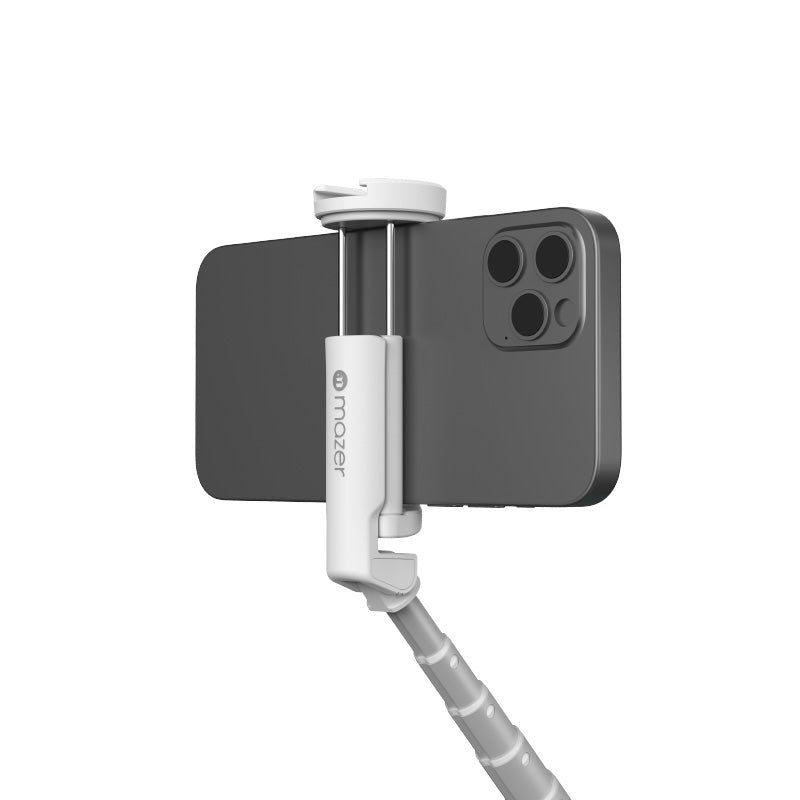 Mazer M-S11L-WH/1.5M Foldable Selfie Stick (White)