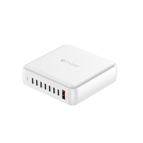 Mazer M-D170W-V5-BKPD170W 8Ports (7C1A) Desktop Charger with 1.5M Power Cable (White)