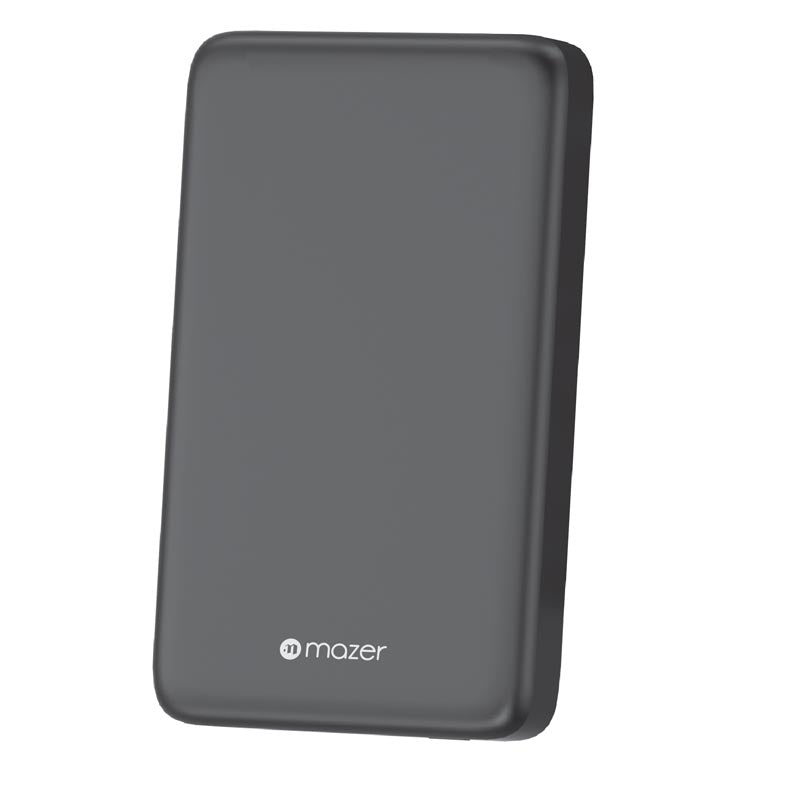 Mazer M-MagAir21-GY Qi2 Certified 15W 10K USB-C PD20W Power Bank (Grey)