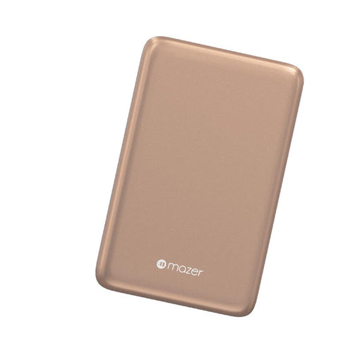 Mazer M-MagAir21-DT Qi2 Certified 15W 10K USB-C PD20W Power Bank (Desert Titanium)