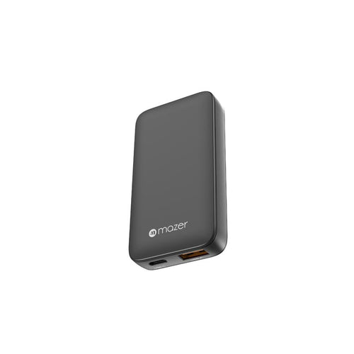 Mazer M-G65SLIM-BK GaN PD65W 1C1A with Travel Plugs (Black)