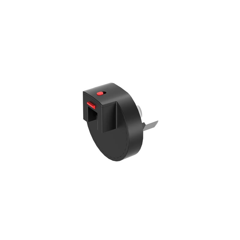 Mazer M-G65SLIM-BK GaN PD65W 1C1A with Travel Plugs (Black)