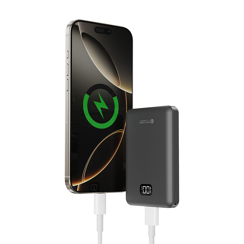 Mazer M-Pocket8.0V5-GY 8000mAh PD20W PocketCharge Powerbank (Grey)