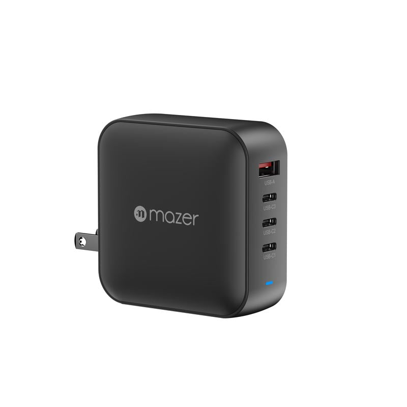 Mazer M-G165W-V5-BK PD3.1 165W 3C1A With Travel Plugs (Black)