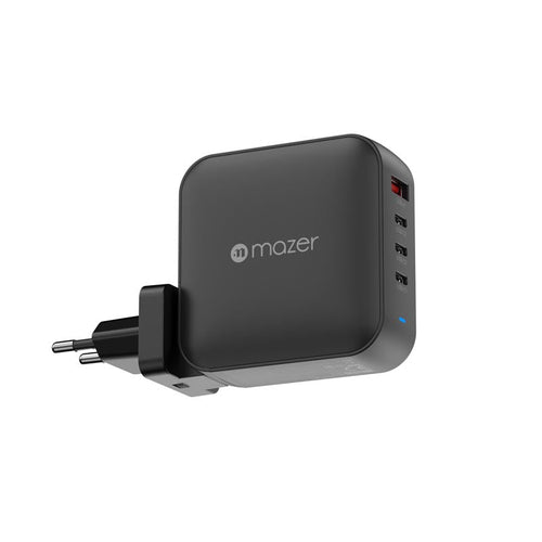 Mazer M-G165W-V5-BK PD3.1 165W 3C1A With Travel Plugs (Black)