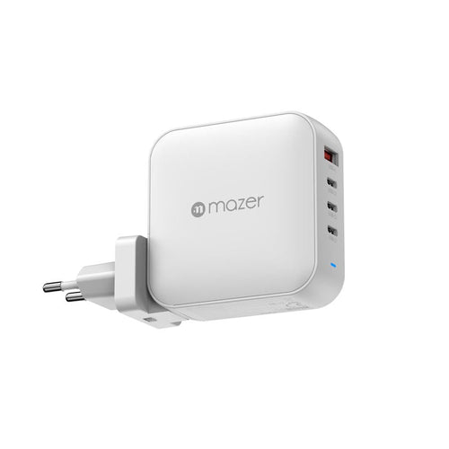 Mazer M-G165W-V5-WH PD3.1 165W 3C1A With Travel Plugs (White)