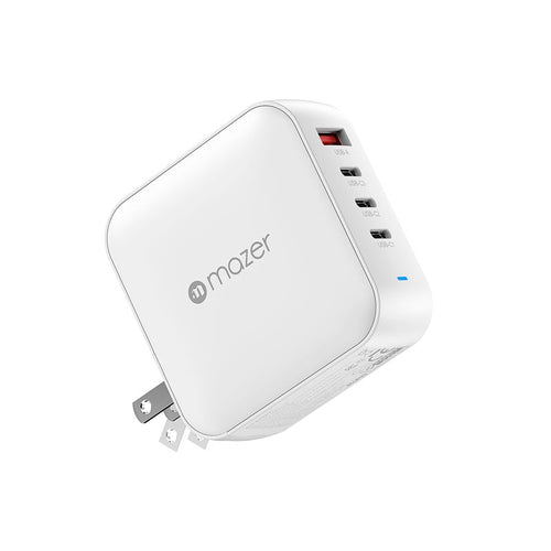 Mazer M-G165W-V5-WH PD3.1 165W 3C1A With Travel Plugs (White)