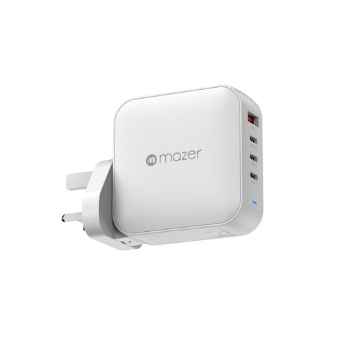 Mazer M-G165W-V5-WH PD3.1 165W 3C1A With Travel Plugs (White)