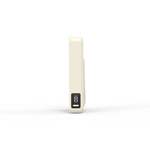 Mazer M-MagAir20-CM Magnetic 15W 10,000mAh PD30W with iStand Power Bank (Cream)