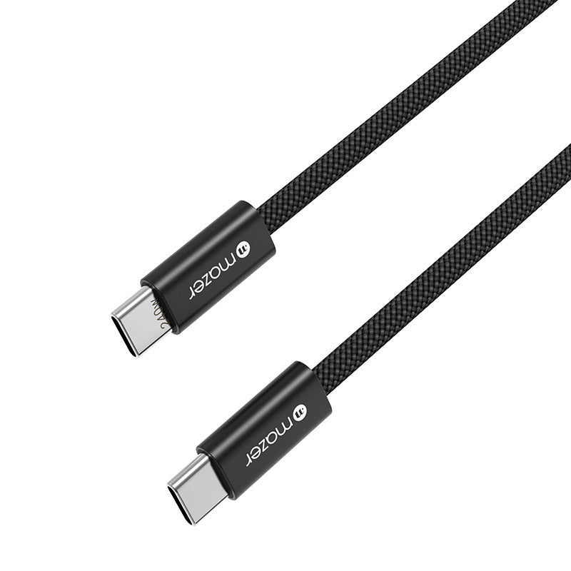 Mazer M-Flex2-C1M-BK InfiniteLink 240W 1M USB-C Braided Cable