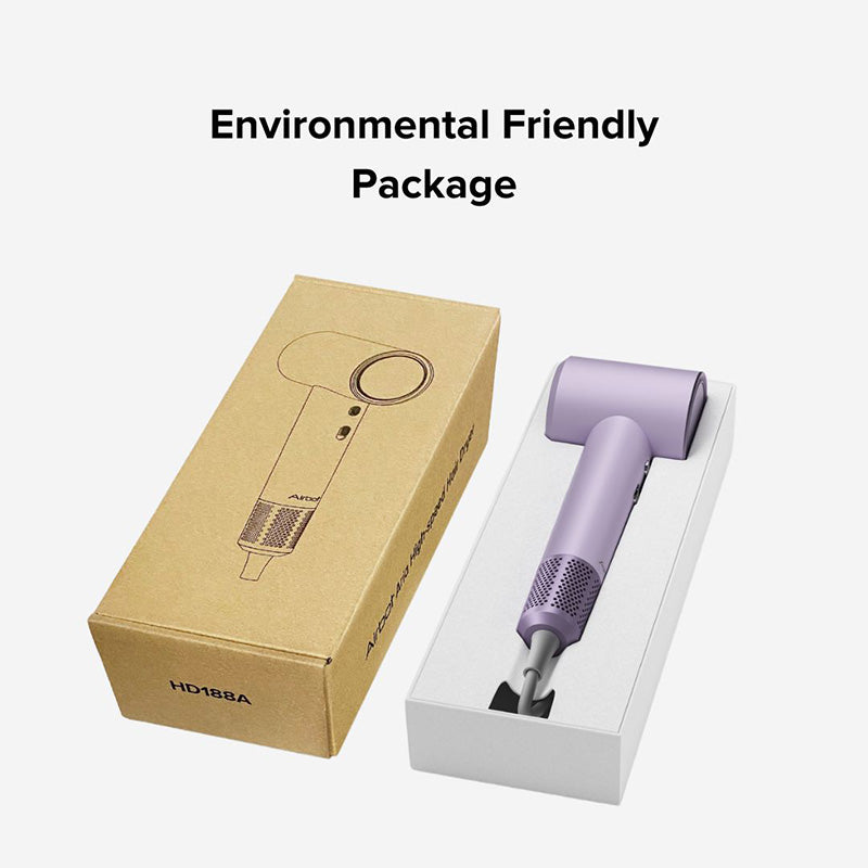 Airbot High Speed Hair Dryer Aria Lite Purple