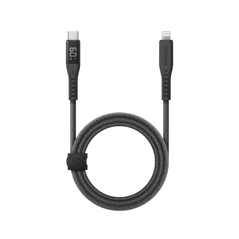 Energea Flow 60W USB-C To Lightning 1.5M Magnetic Cable