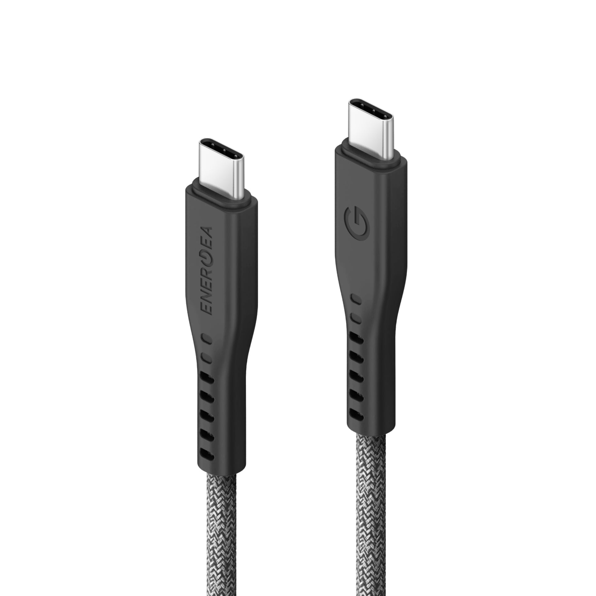 Energea Flow 240W USBC-C 1.5m Cable w Cable Tie (Black)