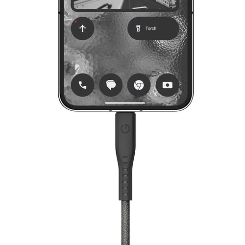 Energea Flow 240W USBC-C 1.5m Cable w Cable Tie (Black)