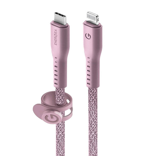 Energea Flow USB C-L 1.5M With MCT Cable (Pink)