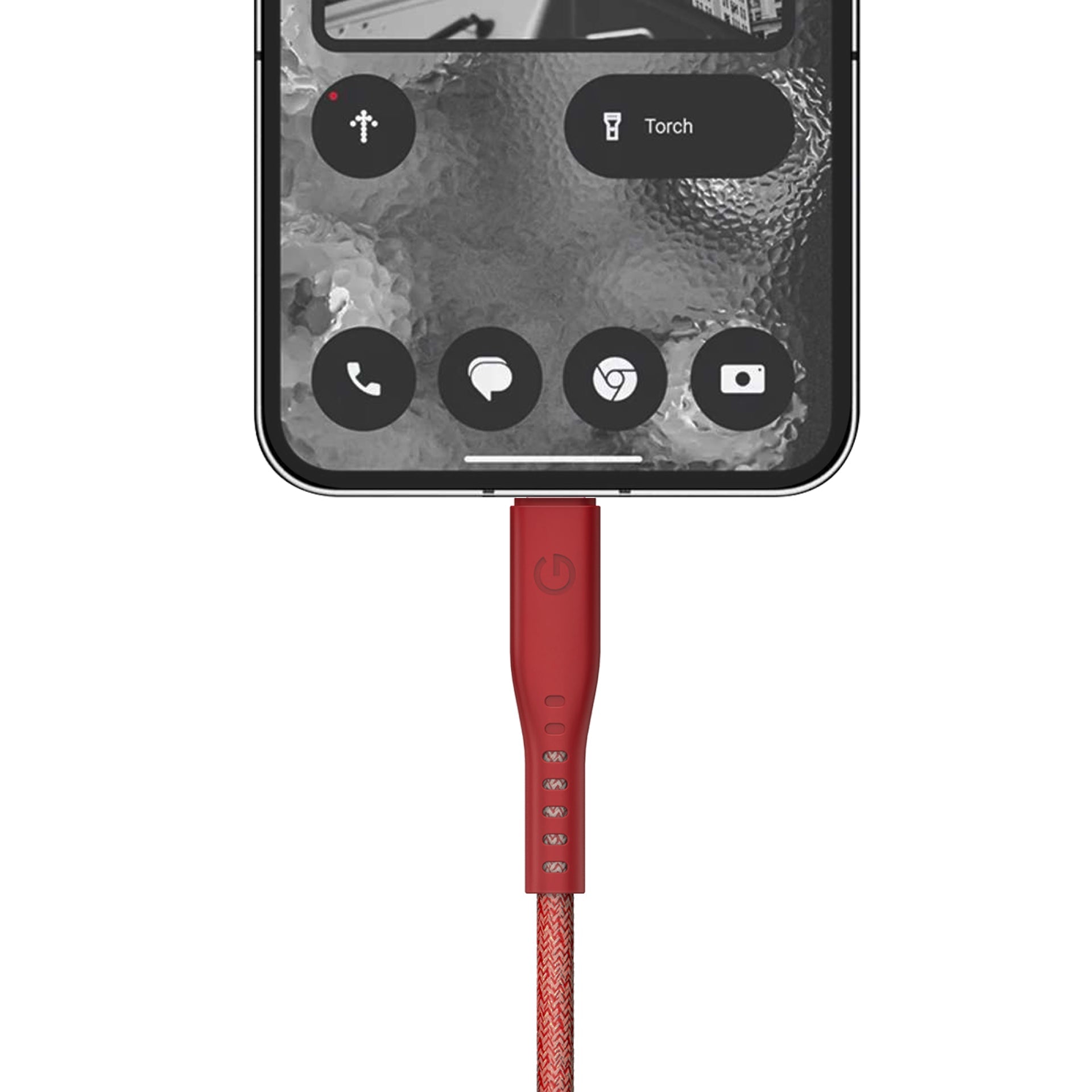 Energea Flow 240W USBC-C 1.5m Cable w Cable Tie (Red)