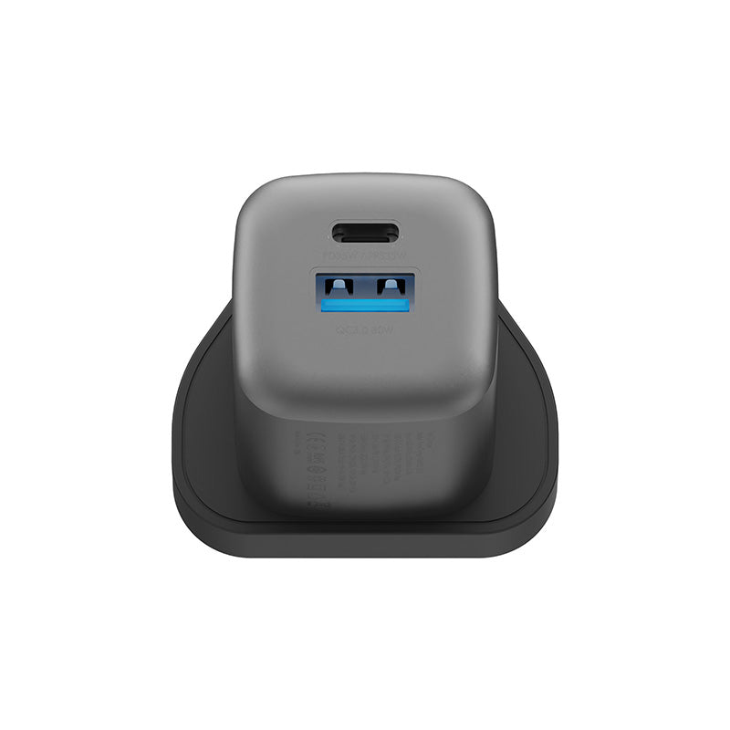 Energea Ampcharge Gan35 35W 1C+1A PD/PPS/QC3.0 Wall Charge (UK)