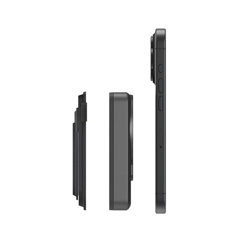 Energea Magwallet Card 10000mAh Power Bank with Card Slot (Black)