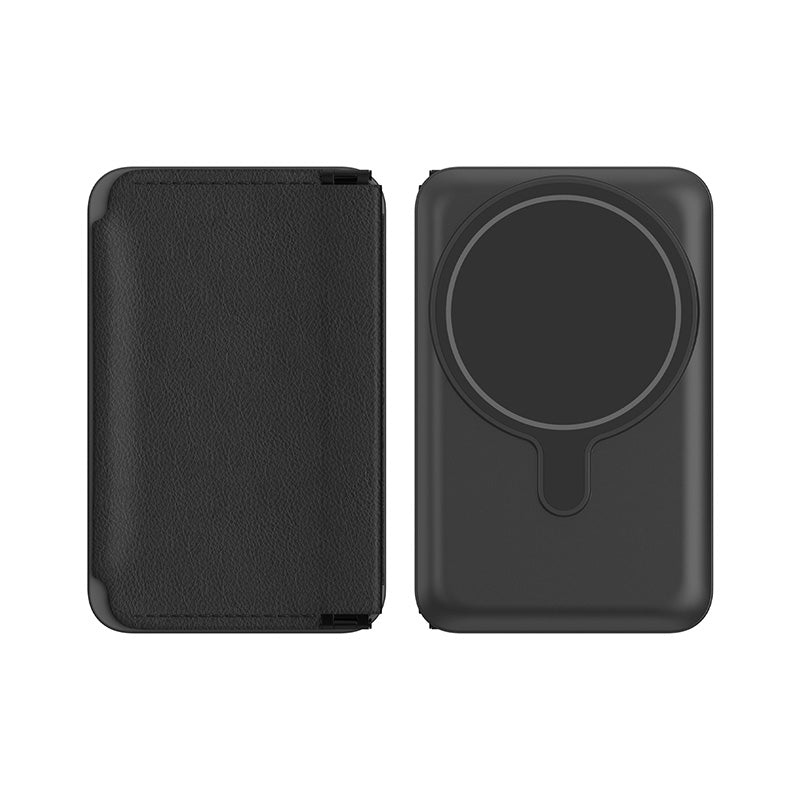 Energea Magwallet Cash 10000mAh Power Bank with Card Slot and Coin Pouch (Black)
