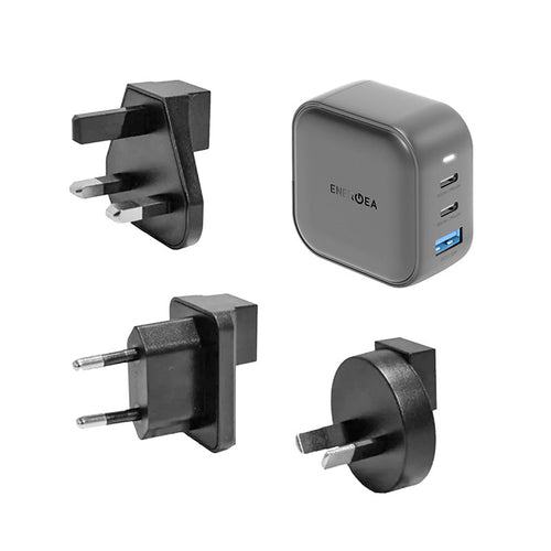 Energea CHR-TW-GAN66 66W 2C1A PD/PPS/QC3.0 Travel Adapter