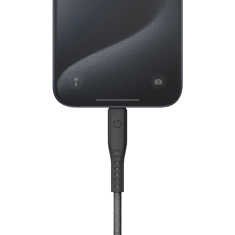 Energea Flow 240W 10Gbps USB-C to USB-C 1M Cable (Black)