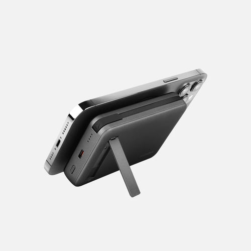 Energea MagPac Pro Plus 10000mAh Qi2 Powerbank with Build in C Cable (Gunmetal)