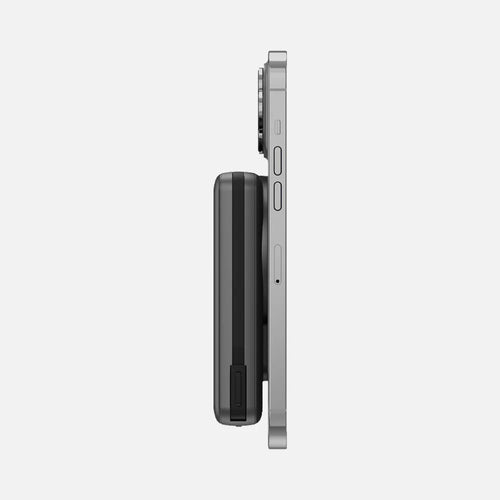 Energea MagPac Pro Plus 10000mAh Qi2 Powerbank with Build in C Cable (Gunmetal)