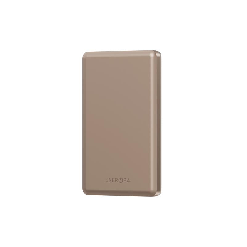 Energea Alupac Mini 5000mAh Magnetic Wireless Power Bank (Gold)