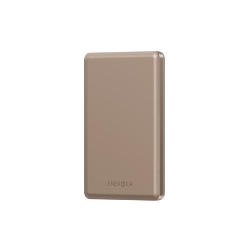 Energea Alupac Mini 5000mAh Magnetic Wireless Power Bank (Gold)