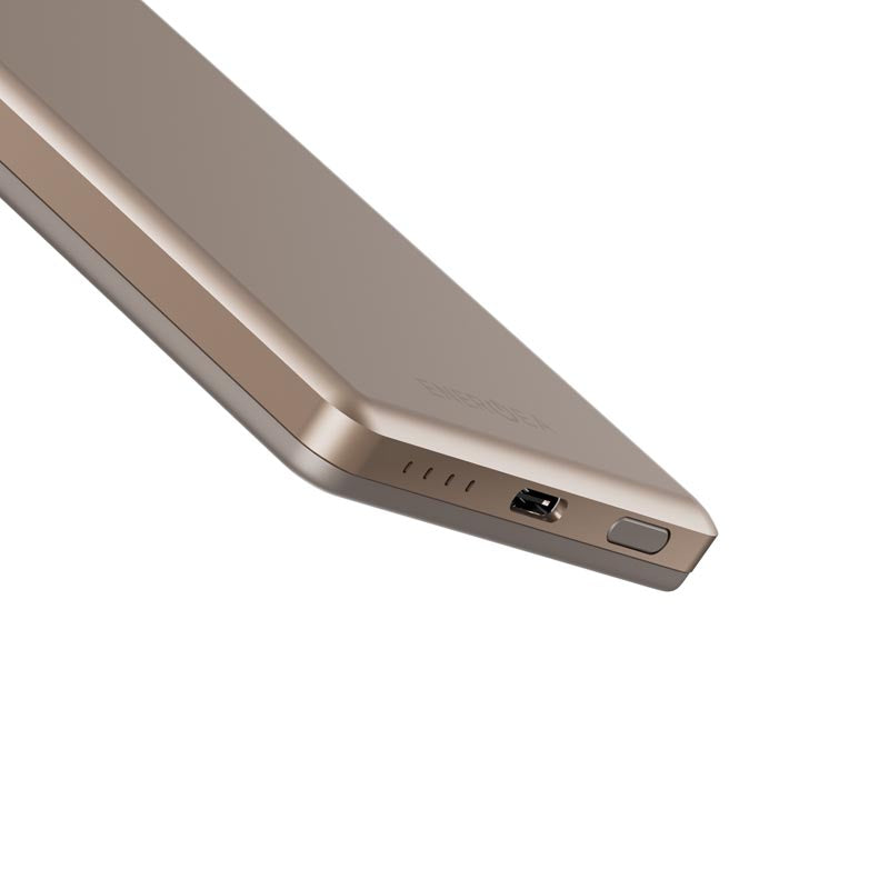 Energea Alupac Mini 5000mAh Magnetic Wireless Power Bank (Gold)