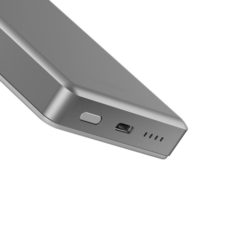Energea Alupac 10000mAh Magnetic Wireless Power Bank (Titanium)