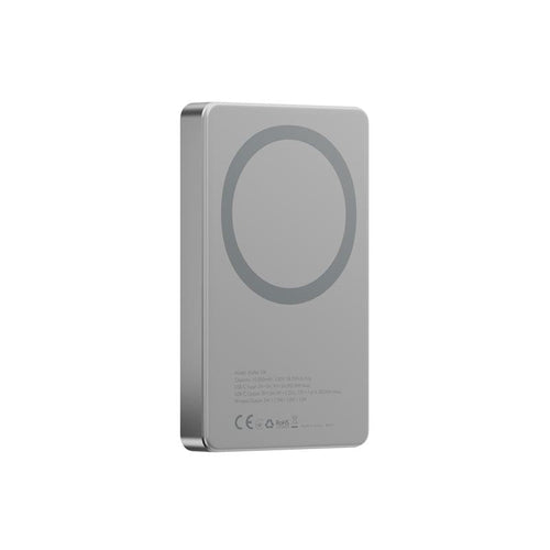 Energea Alupac 10000mAh Magnetic Wireless Power Bank (Titanium)