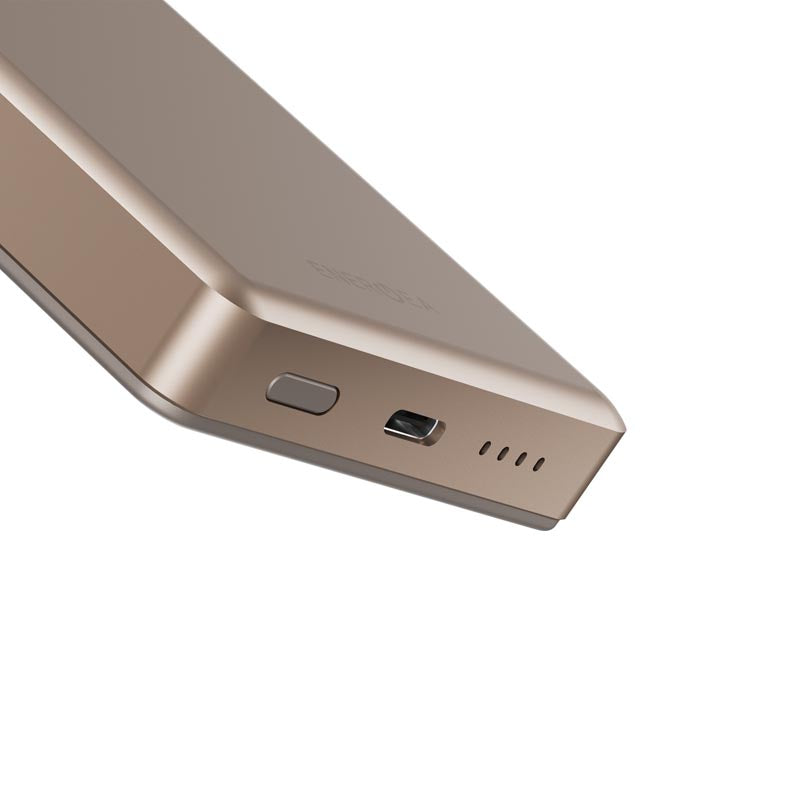 Energea Alupac 10000mAh Magnetic Wireless Power Bank (Gold)