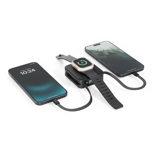 Energea MagPac Mini Plus 10000mAh Magsafe Power Bank with Build in C Cable (Black)