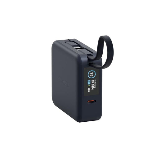 Energea MagPac Mini Plus 10000mAh Magsafe Power Bank with Build in C Cable (Blue)
