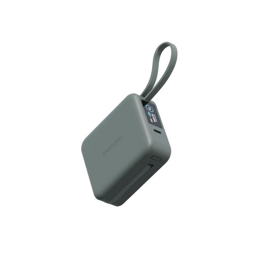 Energea MagPac Mini Plus 10000mAh Magsafe Power Bank with Build in C Cable (Green)