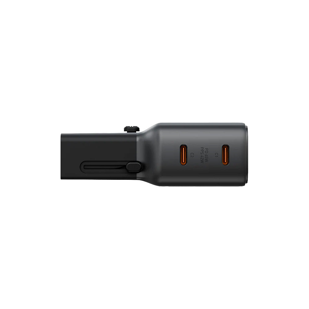 Energea Travelgo 45W Travel Adapter (Gunmetal)