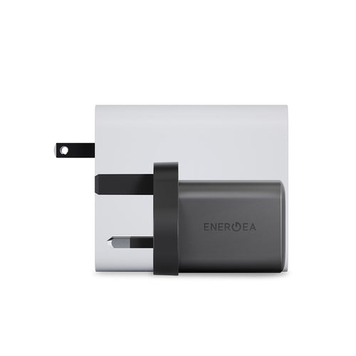 Energea AmpCharge Mini 45 1C1A GaN Wall Charger PD45W