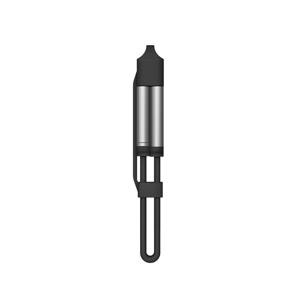Energea Sheath Key 2-in-1 C to C + A Cable 480Mbps 60W 15cm (Gun)