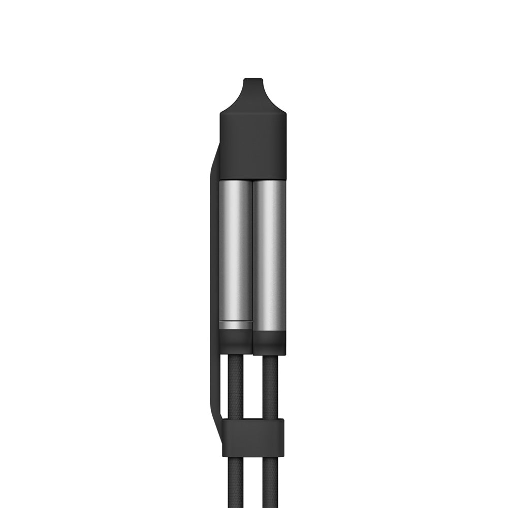 Energea Sheath Travel 2-in-1 C to C + A Cable 480Mbps 60W 1.2m (Gun)